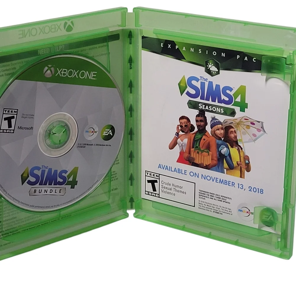 The Sims 4: Cats & Dogs Bundle - Microsoft Xbox One Complete With Insert 2- In 1